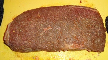 London Broil Rubbed